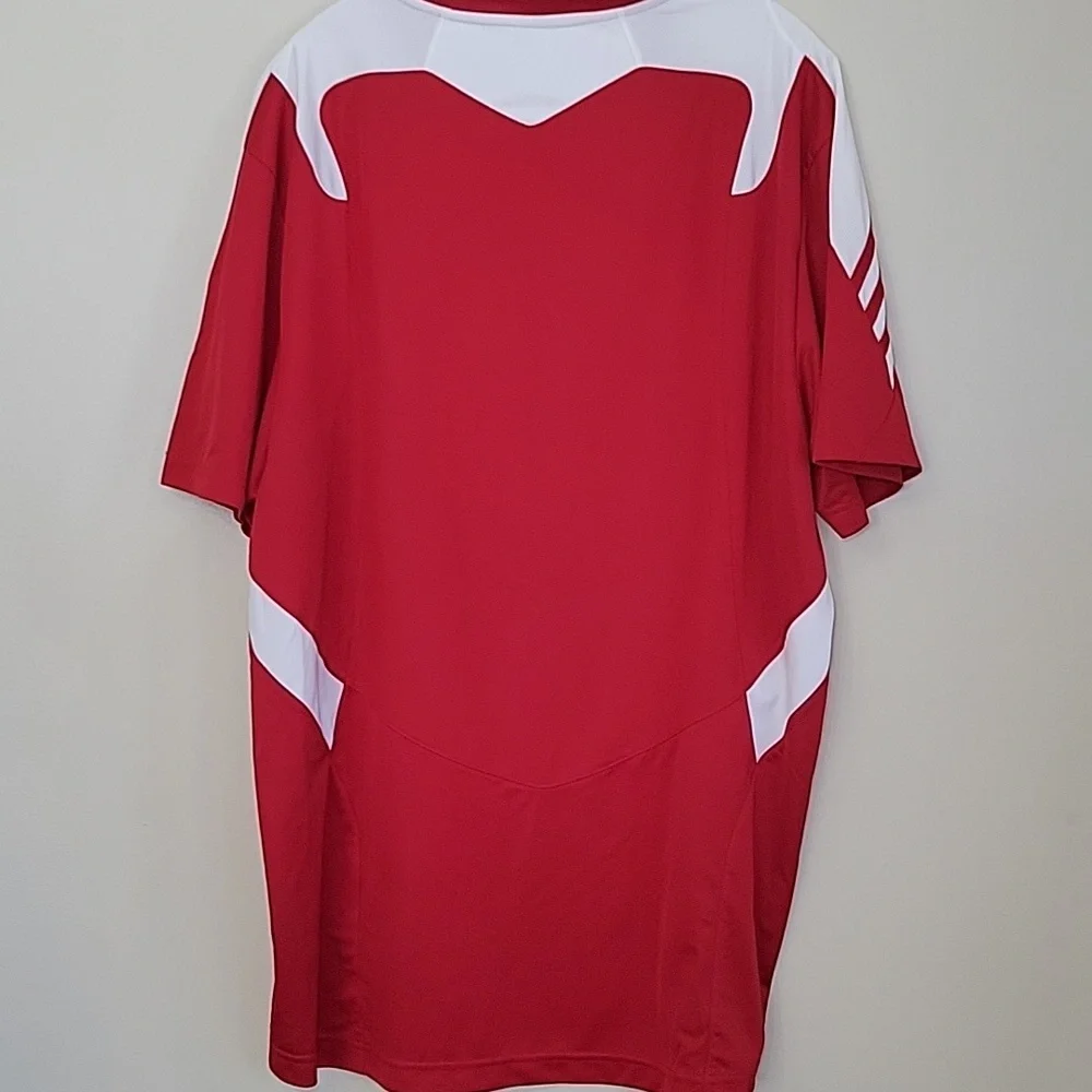 Adidas‎ Soccer Jersey Red/White Men's XL Retro